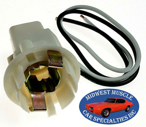50-68 GM Park Tail Stop Turn Signal Light Lamp Bulb Wiring Harness Socket D14