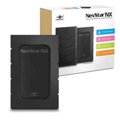 Vantec NST-239S3B-BK NexStar USB3.0 2.5 inch SATA 7mm/9.5mm SSD/HDD Enclosure - Image 1 of 4