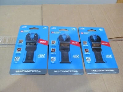 Paquete de 3 cuchillas oscilantes de ajuste universal de 1-1/4" - IBOA300-1 Foto 1 de 3