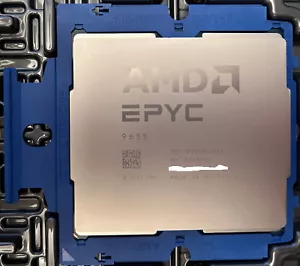 AMD EPYC TURIN SP5 ZEN5 9655 96-Core 2.6GHz Processor CPU 100-000000674 - Picture 1 of 1