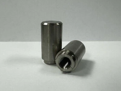 Blind 15mm weld boss M8 Stainless 304