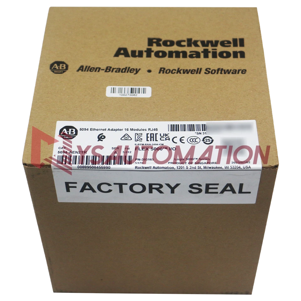 Novo Módulo Adaptador Ethernet Allen Bradley (5094-AEN2TR) ENVIO RÁPIDO - Imagem 1 de 4