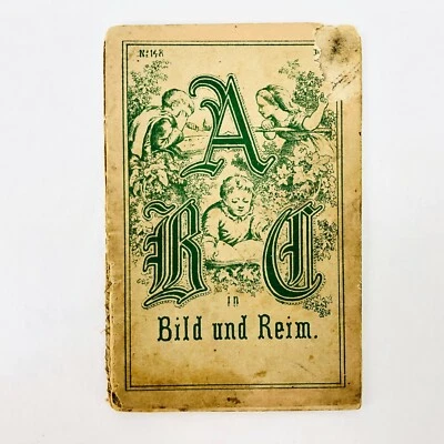 Antique German Picture Book Arithmetic Math Multiplication AMAZING ILLUSTRATIONS Foto 1 de 4