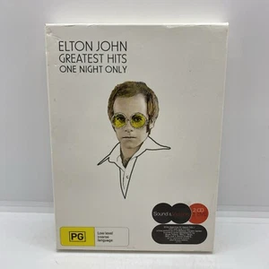 Elton John Greatest Hits One Night Only CD DVD Combo Region 0 Free Postage - Picture 1 of 5
