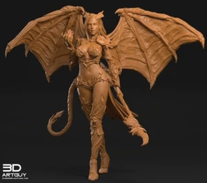 _Succubus_ 3d Printed Model | ONE PIECE | Unpainted 6in toll - Picture 1 of 2