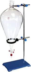 Across International 5 Liter Glas Trenntrichter Set mit allen PTFE Ventilen - Bild 1 von 1