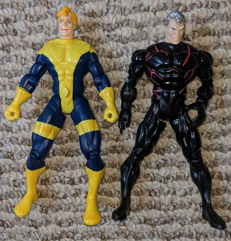 1998 Toy Biz Marvel X-MEN STRIKE TEAM Exclusive Lot TALOS Banshee Figure Cover