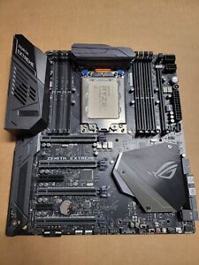 ASUS Rog Zenith Extreme X399 motherboard WITH AMD Threadripper 2990WX Cpu