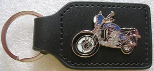 Schlüsselanhänger Honda CX 500 / CX500 blau blue Keyring Porte Cle Moto Art 0197 - Bild 1 von 10