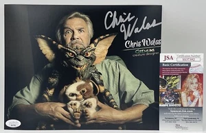 CHRIS WALAS SIGNED 8x10 PHOTO GREMLINS CREATOR RARE JSA COA - Picture 1 of 3