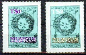 NIUAFO'OU (TONGA)-1983– MAP OF ISLAND -VF° - Imagen 1 de 1