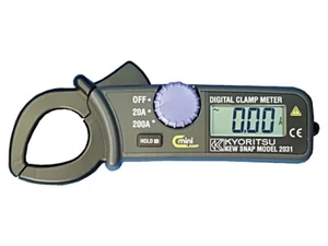 Pinza digital KEW2031 AC ØLeitg: 24mm LCD I AC: 20A,200A KYORITSU - Imagen 1 de 1