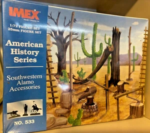 IMEX 533 American History 1:72 Southwestern Alamo Accessories New Old Stock - Bild 1 von 1