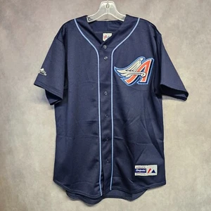 Rare Vintage 90s Majestic Anaheim Angels Tim Salmon 15 Jersey Mens L Disney - Picture 1 of 7