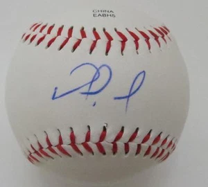 NOMAR MAZARA Signed Rawlings Official League Baseball COA - Picture 1 of 1