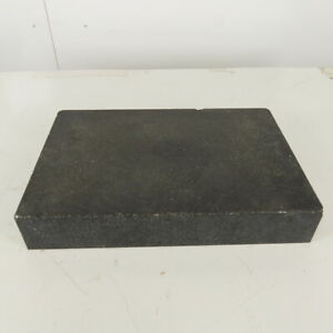 12" x 18" x 3" Black Granite Surface Inspection Plate