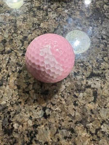 LOGO GOLF BALL-(1) ORIGINAL HANNA-BARBERA JELLYSTONE PARK-PINK BALL-OLDER LOGO‼️ - Picture 1 of 2