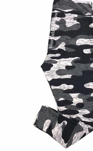 Lularoe LEGGINGS Black And Gray Camo Print TC2 (fit sizes 18+) NWT NEW - Picture 1 of 1