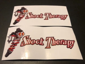 SHOCK THERAPY Can Am 2PC STICKER SET ***NEW*** 4.5" - Picture 1 of 1