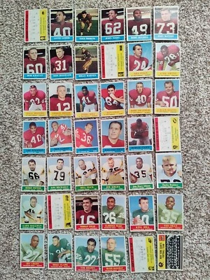 1964 Philadelphia Football Cards. Your Choice. Many Available. Updated 09/11/25 - Image 1 of 4