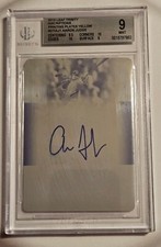 AARON JUDGE 2013 Leaf Trinity 1 of 1 PRINTING PLATE auto ROOKIE RC BGS 9 1/1