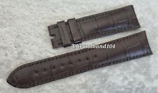 Genuine OEM Vacheron Constantin 21/18mm Dark Brown Matte Leather Watch Strap NEW