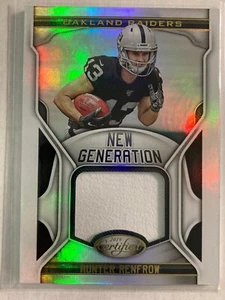 2019 Certified New Generation Jersey #NG-HR Hunter Renfrow RC SL@MJ4 - Picture 1 of 2