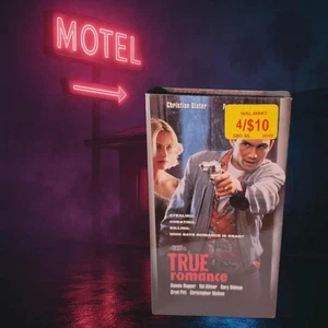 True Romance VHS 1993 Sealed Cult Classic Quentin Tarantino Tony Scott Christian - Picture 1 of 5