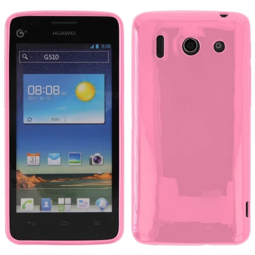 Custodia in TPU Rosa Lucido per Huawei G510 / U8951 - Immagine 1 di 1