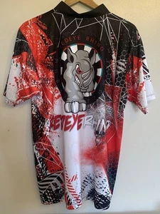 Redeye Rhino Darts Shirt Men's L- Rhino Graphic on Back - Picture 1 of 6