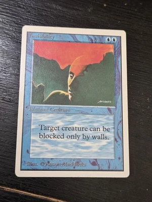 MTG Magic The Gathering Unlimited Invisibility  - Image 1 of 2