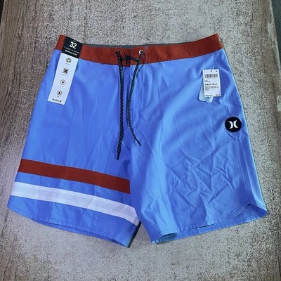 Pantalones Cortos Hurley Phantom Block Fiesta Tabla de Surf Para Hombres Talla 32 Nuevos con Etiquetas Minorista $65 #57150 Foto 1 de 4
