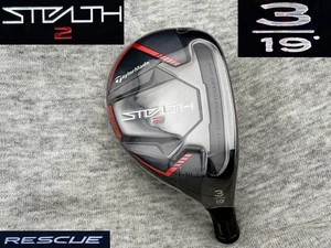 TaylorMade PROTO STEALTH2 RESCUE 3 19° Real 19.1° Hybrid TOUR ISSUE - Picture 1 of 10