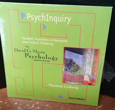 PSYCHOLOGY BY DAVID G. MEYERS( Pc, 2007, WORTH PUBLISHERS) NEW SEALED - Image 1 of 3
