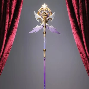 Honkai: Star Rail Robin 150cm Waffe Cosplay Zauberstab Halloween Requisite Stab trennbar - Bild 1 von 8