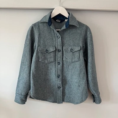 Women's Woolrich Vintage Wool Flannel Made in USA Shirt Jacket Size 8 - Image 1 of 4
