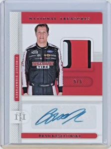 2021 Panini National Treasures - Firesuit Signatures Brad Keselowski #FS-BK /5 - Picture 1 of 2