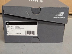 New Balance 574 Classics Beige Black Mens Size 8.5M U574RAC With Original Box - Picture 1 of 13