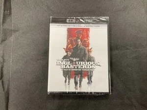 Inglourious Basterds (Ultra HD, 2009) Factory Sealed Free Shipping - Picture 1 of 2
