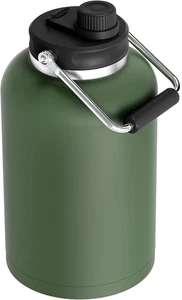 Zenbo 1 Gallon Insulated Water Bottle Jug W/Straw 128Oz Stainless Steel - Picture 1 of 5