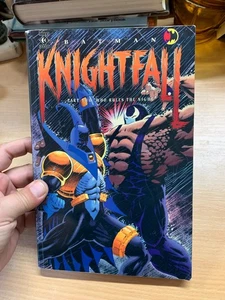 BATMAN KNIGHTFALL PART TWO 1ST EDITION NOV 1993 GRAPHIC NOVEL DC TITAN BOOK (P3) - Picture 1 of 16