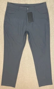 Fabletics Don Pant Herren 36x29 (Etikett 36x30) grau klassische Chino Golfhose - Bild 1 von 12