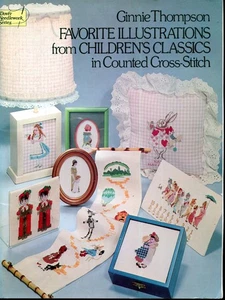 Ginnie Thompason Classics - Alice Oz Greenaway+ Dover Cross Stitch Booklet - Picture 1 of 4