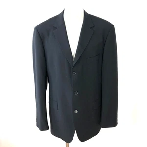 Hugo Boss 44R Scorsese Movie Wollmischung 3 Knopf Blazer Jacke Schwarz NEUWERTIG - Bild 1 von 16