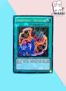 Yu-Gi-Oh! - Insect Axe - Sect Falcon ORCS-DESP1 Ultra Rare Card TCG German - Picture 1 of 3