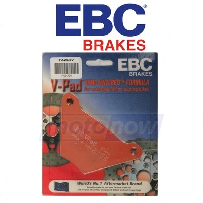 EBC Rear Semi-Sintered V Brake Pads for 1974-1983 Harley Davidson FXE Super zo Foto 1 de 4