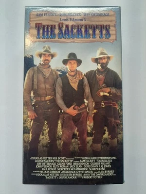 The Sacketts VHS 1979 Western 2-Part Warner Home Video - Image 1 of 4