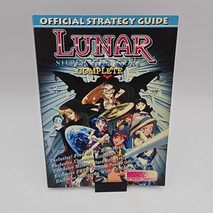 Lunar: Silver Star Story Complete Official Strategy Guide PS1 W/Stickers - Picture 1 of 13