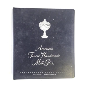 c.1963 Westmoreland Glass Company Verkäufer Katalog Paket Preisliste Mappe Vintage - Bild 1 von 21