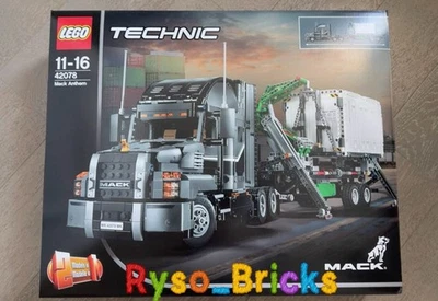 LEGO 42078 Technic Mack Anthem Truck & Trailer – NEW Sealed, Great Box - Image 1 of 2